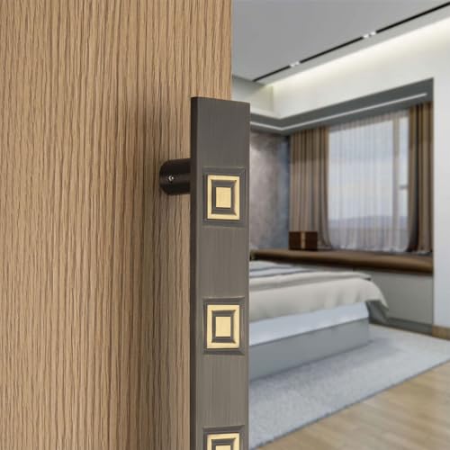 Image of COMPASS 12 inch Brass Main Door Handle | Door Handles for Main Door | Pull Handles for All The Doors of House | Office | Hotels | PH-257 (Pack of 1, Antique Finish)