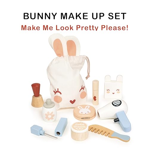Mentari Bunny Make Up Set MT7932 maletín de maquillaje infantil de madera 2