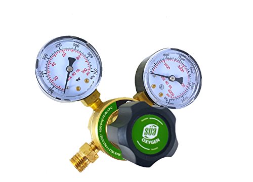 Süa - Oxygen And Propane Regulators Welding Gas Gauges Pair - Rear Entry - Ldp Series - Check All The Pictures And Read The Full Description Of This Product To Make Sure It Fits Your Tanks And Hoses #TOP5