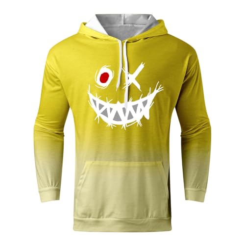Sweatshirt décontracté uni pour homme veste capuche molleton bleu - 4