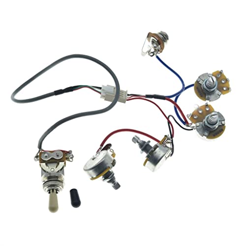 Guitar Prewired Humbucker Wiring Harness with Pots
