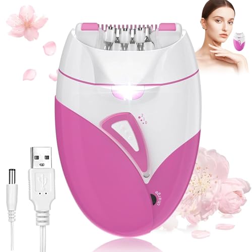 Epilator for Women with LED Light and 2 Speeds