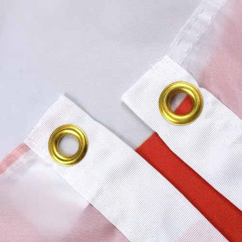 Image of AZ FLAG - Northern Cyprus Flag - 2x3 Ft - 100D Polyester Cypriot Banner with Two Metal Grommets - Fade Resistant - Vivid Colors - 2' x 3' Feet - 90x60 Cm