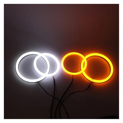Ojos de ángel LED Chevrolet Aveo 2011-2015 con señal de giro incorporada para actualizar tus faros