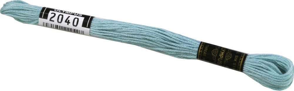 Fil écheveau broderie Orimupasu N 25 Col.2040 pour réparer et embellir