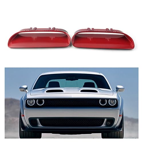 Biseles de capó izquierdo y derecho para Dodge Challenger Redeye 2019 a 2020 3