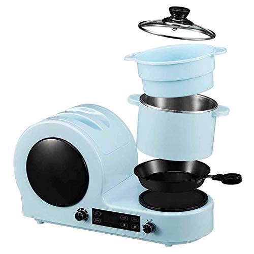 3-In-1-Retro-Frühstücksmaschine Mit Einem Knopf, Sandwich-Toaster, Breiter Schlitz, Braten Und Dämpfen, Anti-Trockenbrennen, Staubdichte Obere