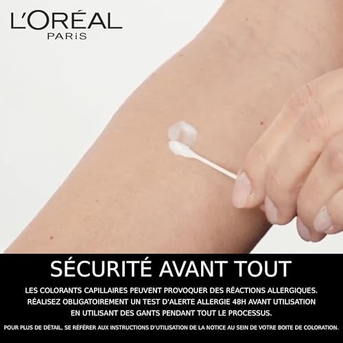 L’ORÉAL PARIS - Coloration Cheveux Permanente - Longue Durée & Lumineuse - Couvre 100% des Cheveux Blancs - Préférence - Nuance : Tahiti (4.0) - Châtain