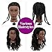 Mannequin Head Human Hair Doll Head Cosmetology Real Human Hair Mannequin Head for Hairdresser Braiding