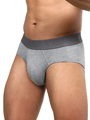Image of Jockey LM05 Men Bamboo Cotton Elastane Stretch Breathable Mesh Brief with StayDry Treatment