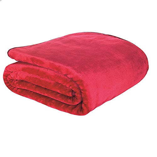 Coperta in visone, morbida, spessa e calda, 150 x