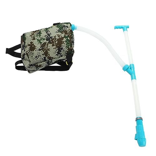 Aplicador manual de fertilizante con correa ajustable