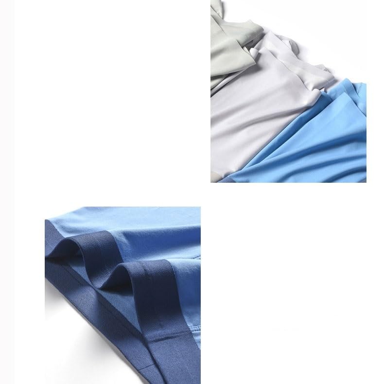 Sous-vêtements de luxe en soie glacée douce et doublure technique - 6