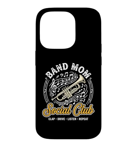Band Mom �\�[�V�����}�[�`���O�o���h �e�u�[�X�^�[ �X�}�z�P�[�X iPhone 14 Pro �p