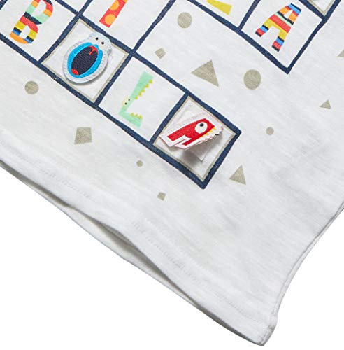 Camiseta Bala Bola, TipTop, Meninos, Branco, 3T