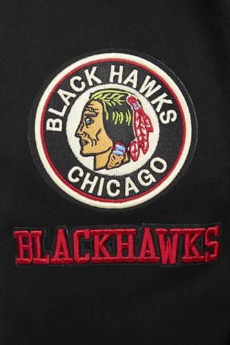 Image of Pro Standard Men's NHL Retro Classics Brushed Back French Terry Pull Over Hoodie
