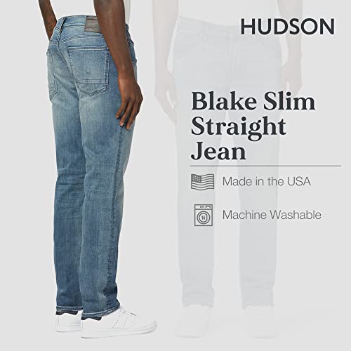 HUDSON Men's Blake Slim Straight Jean Rp3