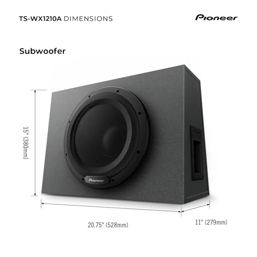 image for Pioneer TS-WX1210A 12” Sealed Active Subwoofer with Built In Amplifi