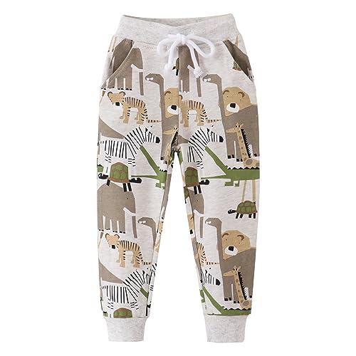 Boys Pants Sweatpants Jogger Pants Sports Pants Casual Pants Cotton Pants Elastic Drawstring Pockets for boys-364