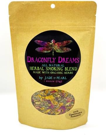 Dragonfly Dreams Herbal Smoking Blend (1 oz. compostable pouch)