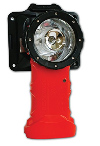 BrightStar Responder Right Angle Flashlight  Rechargeable, 12/24V DC, 120V AC Chargers 