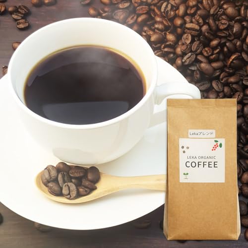 自家焙煎 コーヒー[豆] レカブレンド 200g×1袋 コーヒー豆 珈琲豆 豆 豆のまま 人気 苦み 酸味