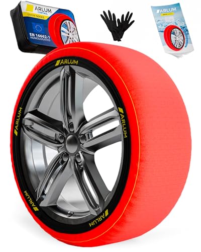 ARLUM Calze da Neve Omologate Italia EN 16662-1 - / Control Due Catene da Neve...