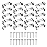 Enwye 20 T5-Klemmclips Aus Edelstahl, Geeignet Für Den Einsatz in Wohn-, Büro-, Werkstatt- Und Industrieumgebungen.