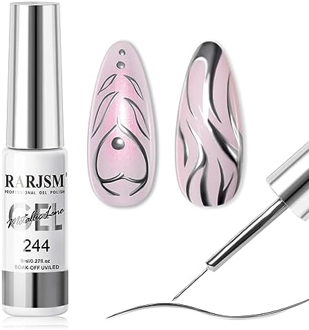 Metallic Silver Gel Liner