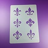  Schablone Fleur de Lis Französische Lilie - BO32