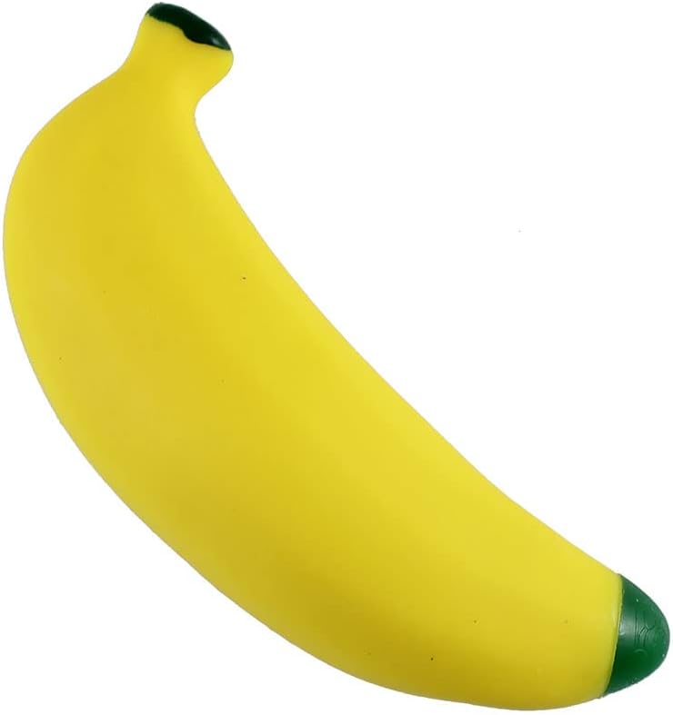 Curious Minds Busy Bags 2 Squishy Sand-Filled Bananas - Moldable Sensory, Stress, Squeeze Fidget Toy ADHD Special Needs Soothing OT