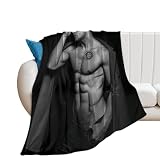 ELeweN Handsome Dean Winchester Blanket Super Soft Throw Blanket Silky Flannel Lightweight Warm Blanket for Sofa, Bed All Season Use 40''*50'' （100 * 130cm）, Style