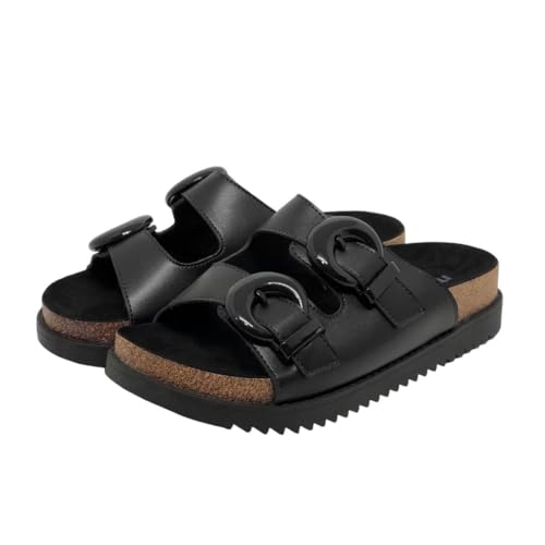 Chinelo Moleca 5500.103 Fivela Birken Papete Plataforma Feminino