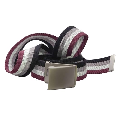 LGBTQIA+ Asexual Adjustable Canvas Belt with Bottle Opener Buckle3