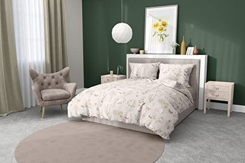 DILIOS Bedding Set, Cotton, Multicolor, Single