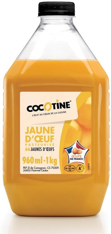 Pasteurised Egg Yolk, 1kg