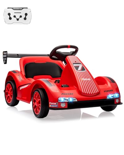 Go Kart for Kids, Electric Ride On Car with 2
