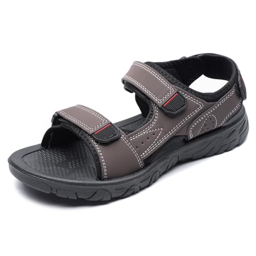 Men's Sport Sandals Open Toe Outdoor Beach Fisherman Sandals for Men Summer Athletic Lightweight Walking Hiking Casual Sandals Water Shoes