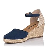 Suela antideslizante Refresh 79141, Sandalias con cuña Mujer, Navy, 39 EU
