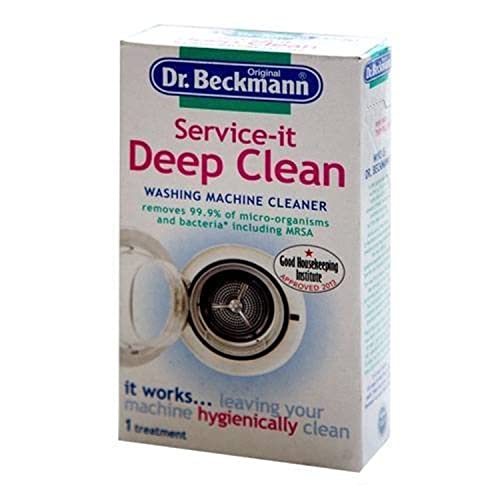 3 x 2X Dr Beckmann Service-It Deep Clean Washing Machine Cleaner 250g