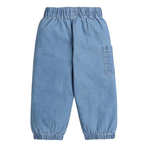 Image of Hopscotch Boys Blue Animal Print Jeans