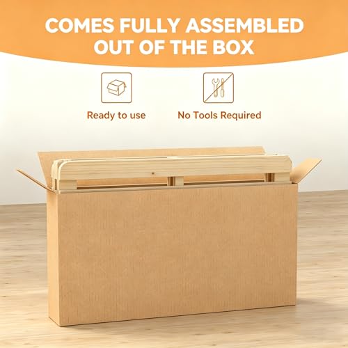 image for LILYPELLE Floor Bed Frame, Foldable Tatami Bed Frame, Breathable Moist