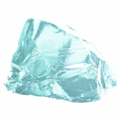 Piedras de jardín de cristal turquesa de 6-12 cm (25 kg) para bordes de bancales y senderos 6