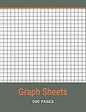 quad 500 4x4 polaris  Graph Sheets 500 Pages: Grid Paper Notebook, Quad Ruled, 500 Pages / For Math And Science Students, Designers, Engineers, Sketches Creating / Matte Finish Cover