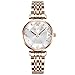 RORIOS Montres Femmes Analogique Quartz Montre avec Bracelet en Acier Inoxydable Imperméable Élégant Montre Mode Montre pour Femmes Fille