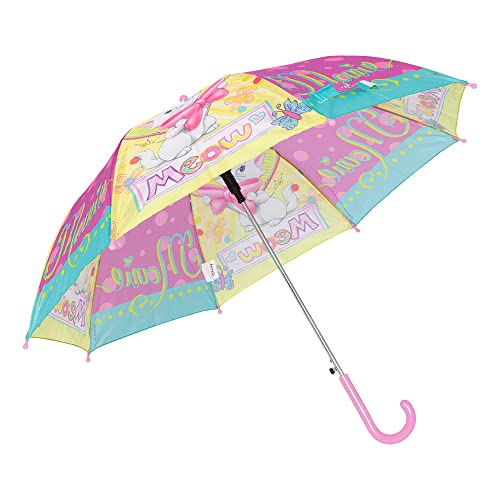 Sombrinha Marie Mimo Style Amarelo/Rosa/Azul