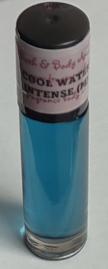 God's Bath & Body Anointed Gifts pure fragrance oil - Cool Water Intense for men, 1/3 Ounce