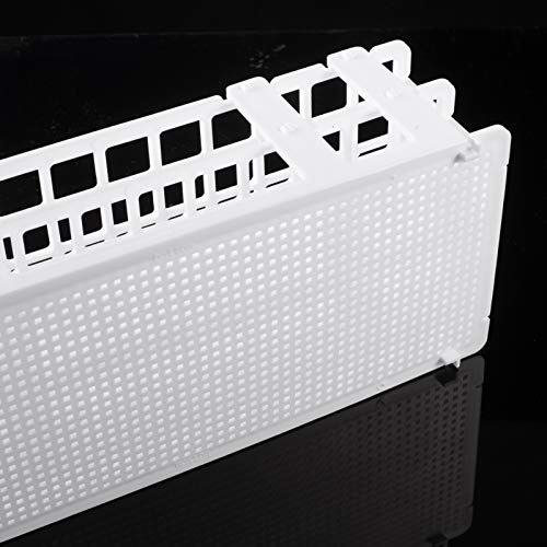 Eowpower 1 Piece Plastic Lab Tube Rack Storage Stand Holder Detachable for 16 mm Diameter, 60 Holes - Thumbnail 6