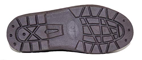 Reissner Lammfelle | Engel Boots AGI | Hohe warme Winterstiefel | Wildleder | Innenfutter echtes Merino Lammfell | braun 41