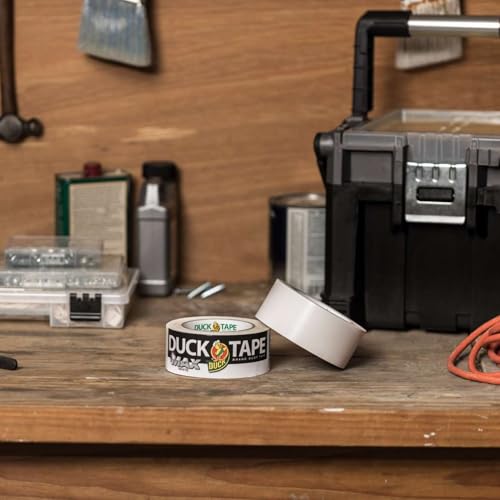 Image of Duck Brand Max Strength Duct Tape, Black, 3 Rolls, 1.88 Inch x 35 Yards Each, 240867